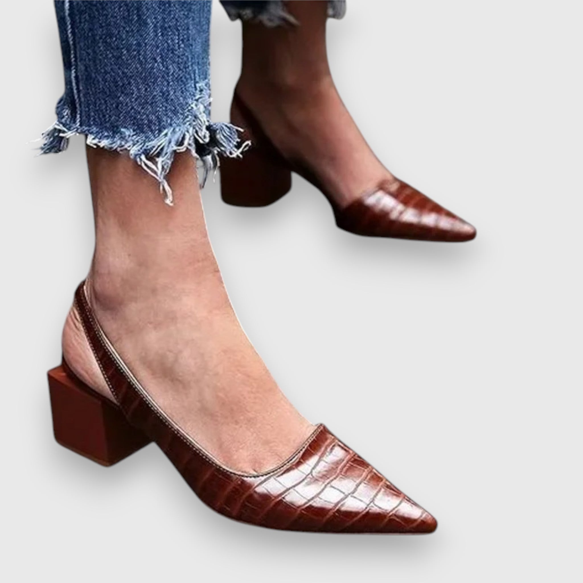 Nora – Vintage Slingback Pumps
