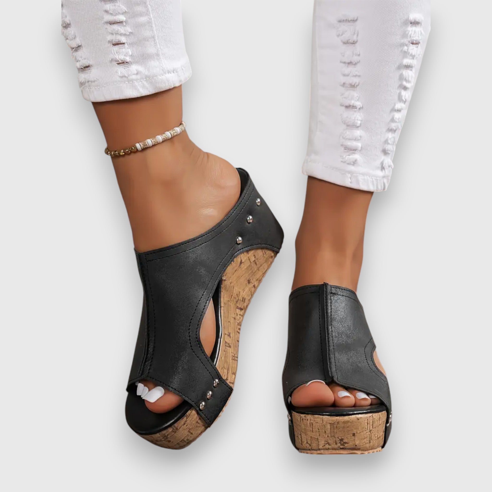 Vicky – Wedge Sandals