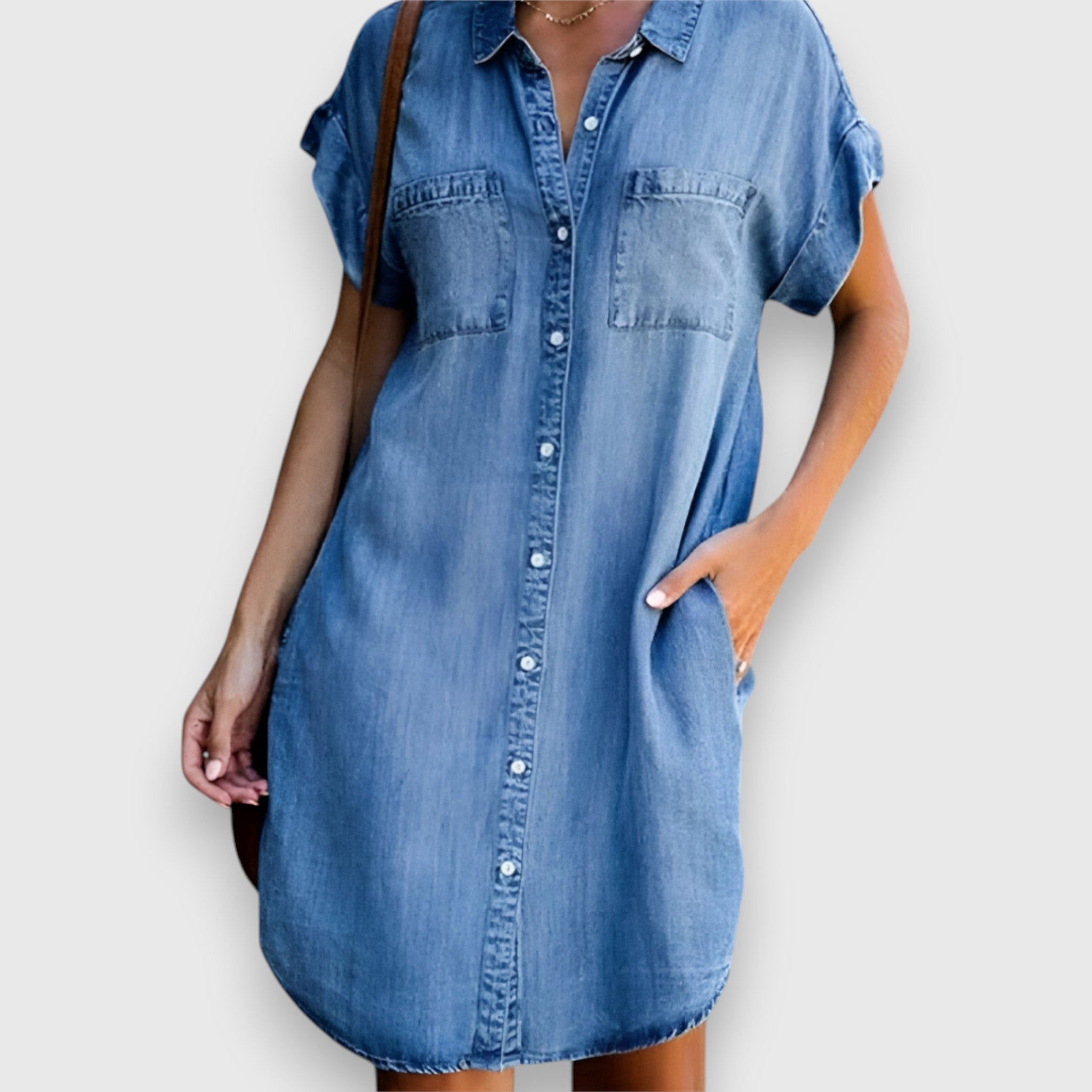 Paulina – Denim Dress