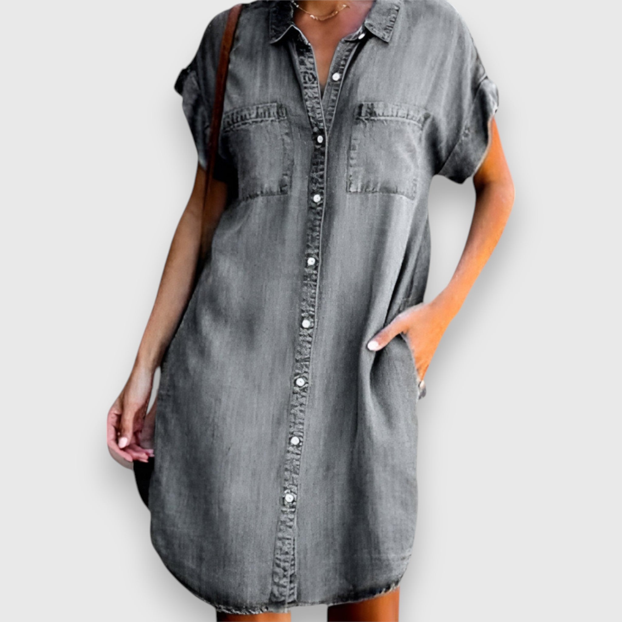 Paulina – Denim Dress