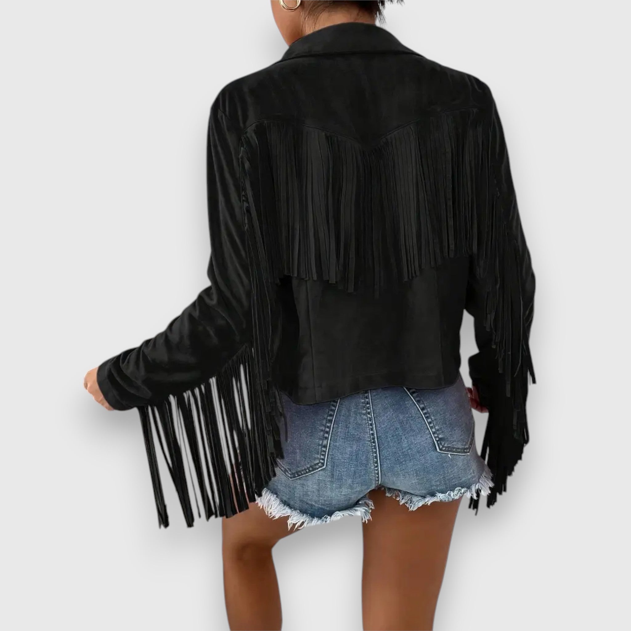 Fiorella – Jacket with Fringes