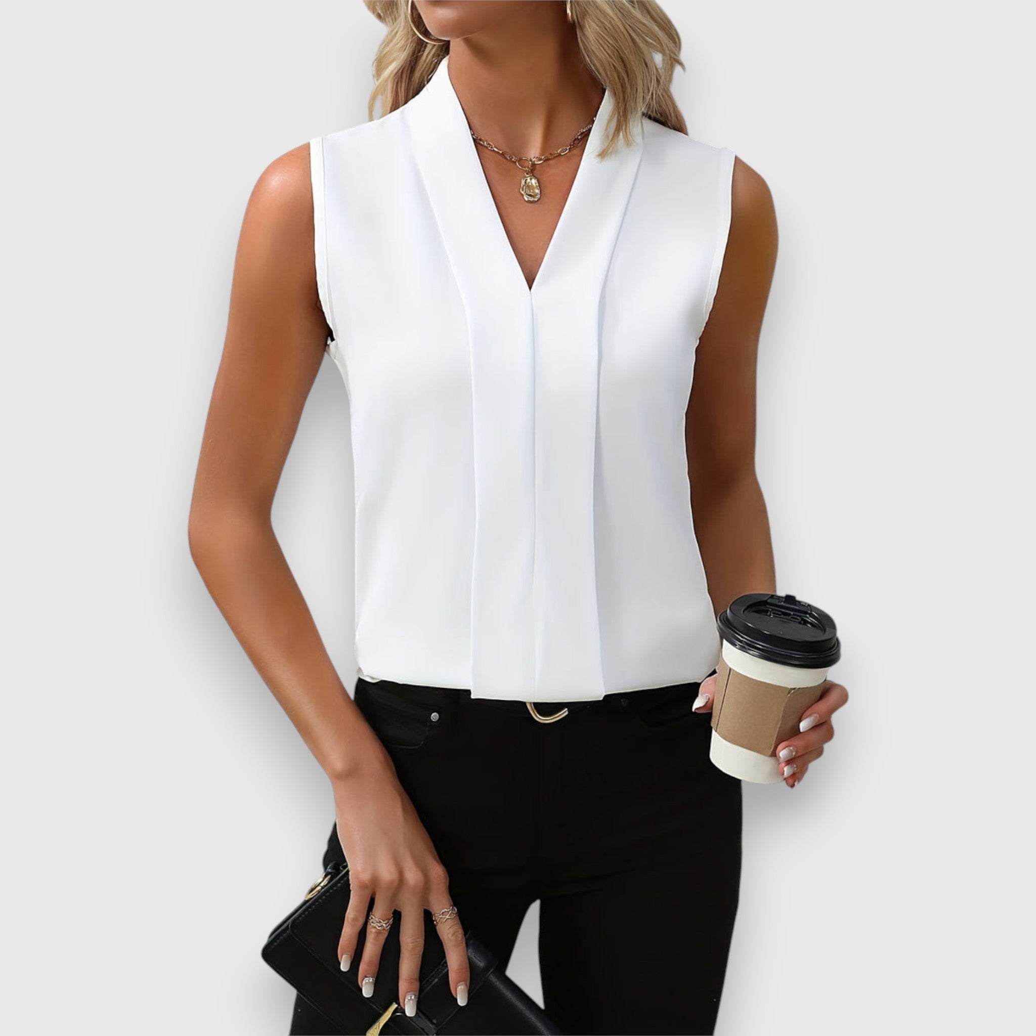 Olivia – Sleeveless Top